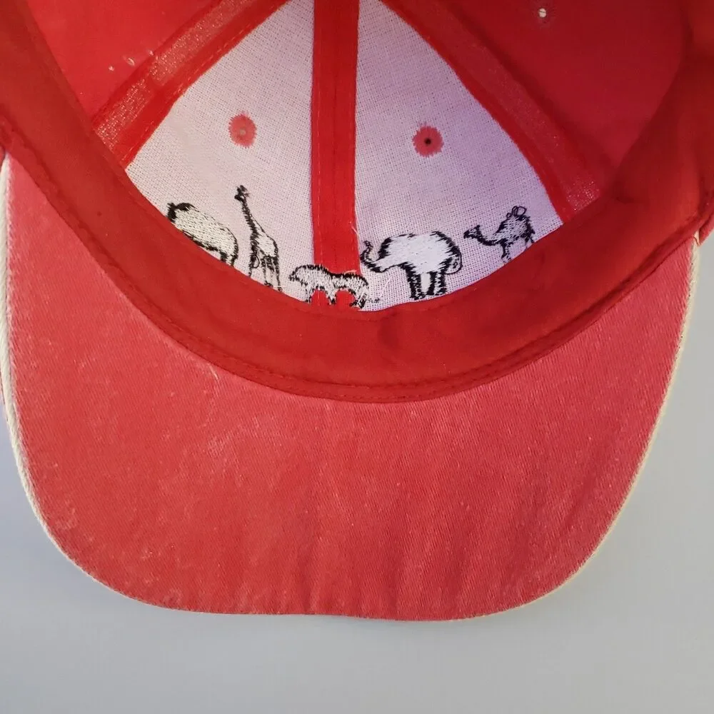 Cleveland Metroparks Zoo Hat Cap Child Size Hook & Loop Embroidered Jhats